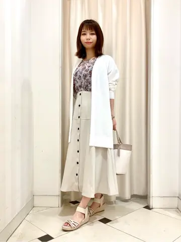 ANY SIS 横尾 コーディネート画像