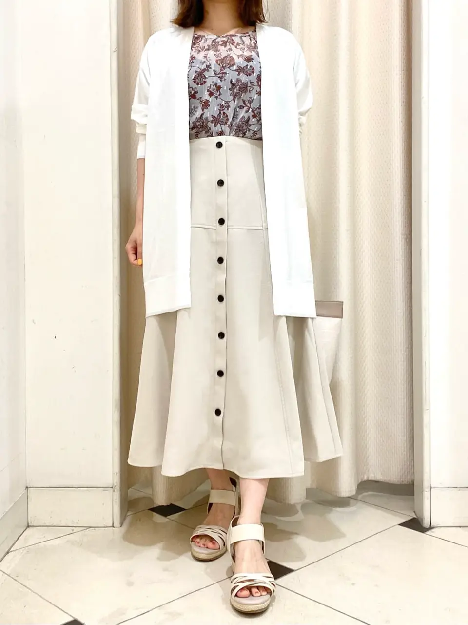 ANY SIS 横尾 コーディネート画像