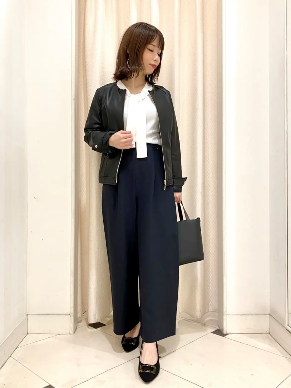 ANY SIS 横尾 コーディネート画像