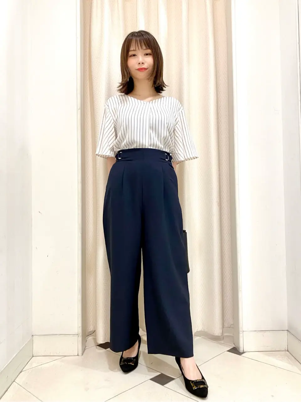 ANY SIS 横尾 コーディネート画像