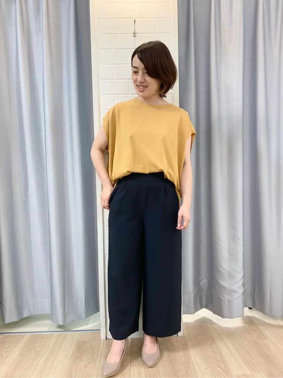 ANY SIS 丸岡 コーディネート画像