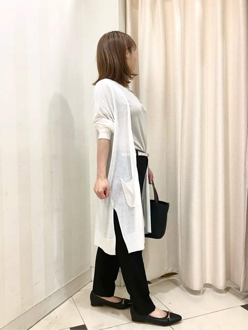 ANY SIS 横尾 コーディネート画像