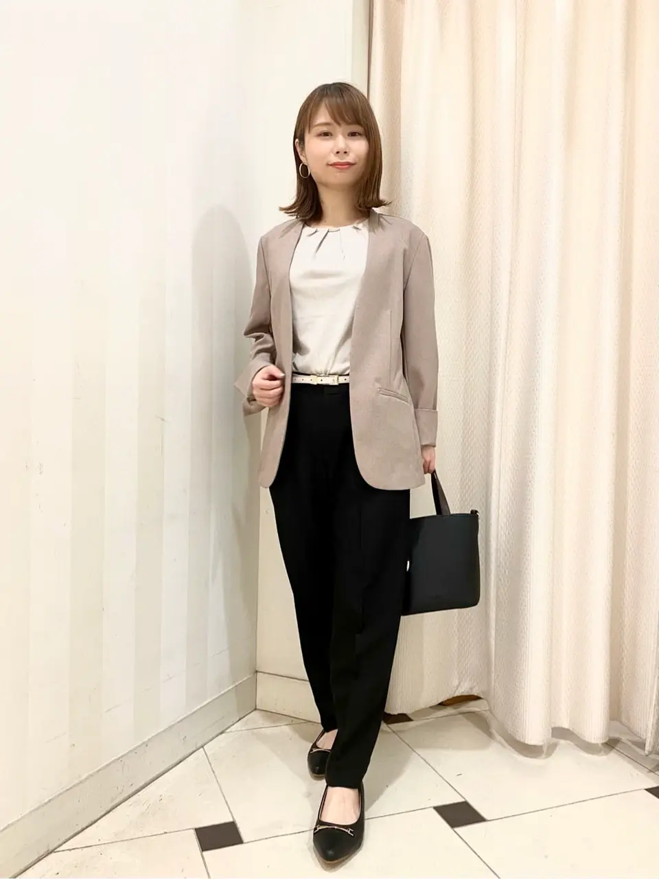 ANY SIS 横尾 コーディネート画像