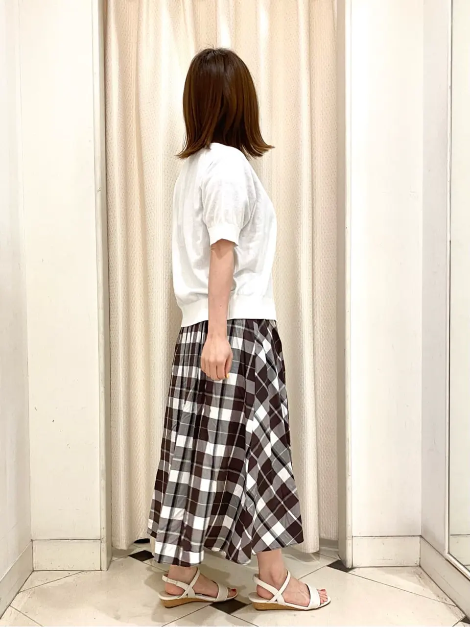 ANY SIS 横尾 コーディネート画像