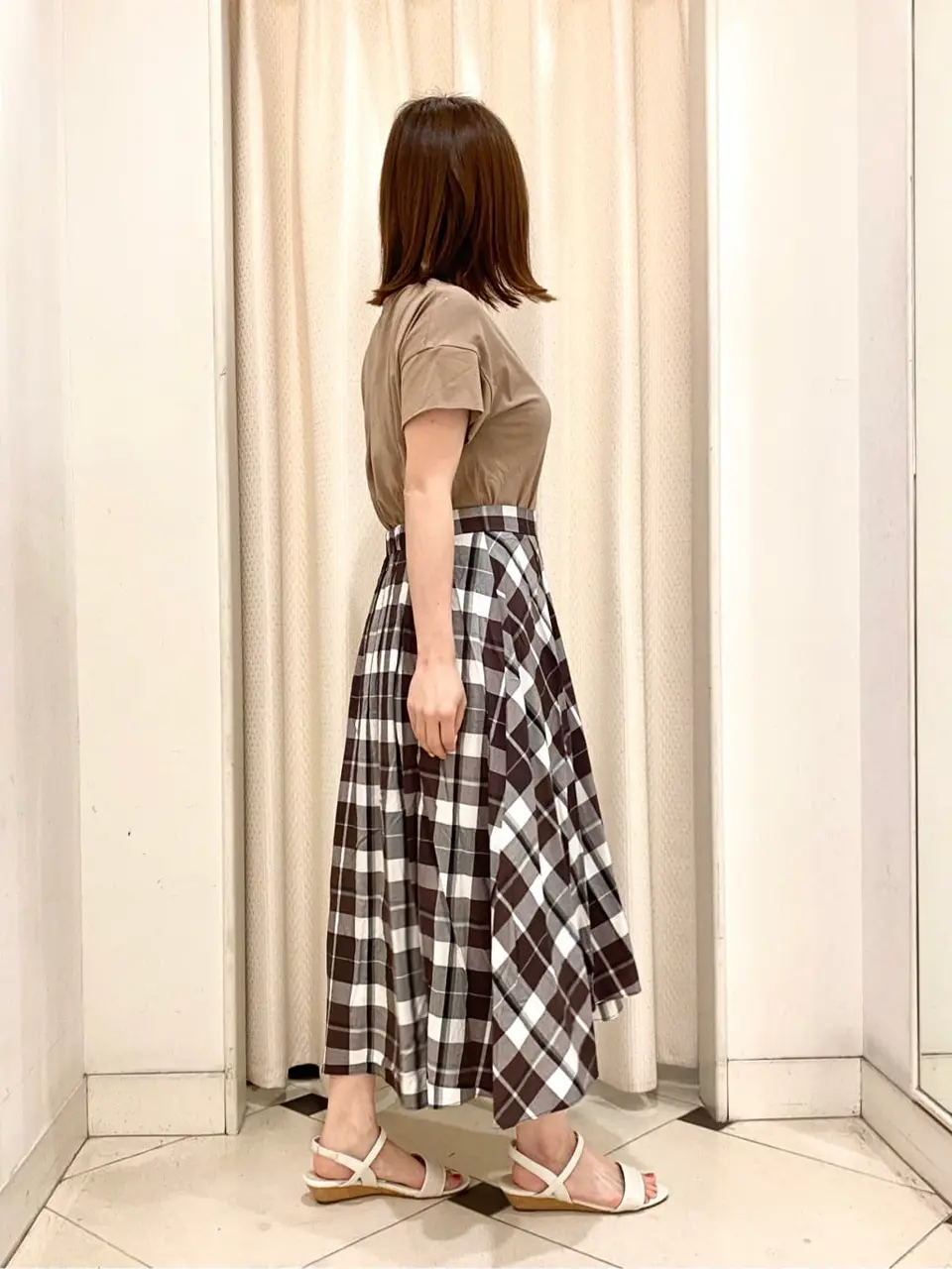 ANY SIS 横尾 コーディネート画像