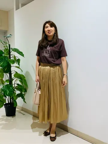 ANY SIS 石川 コーディネート画像