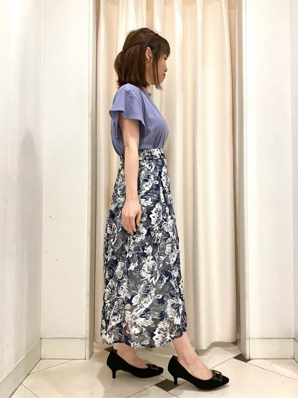 ANY SIS 横尾 コーディネート画像