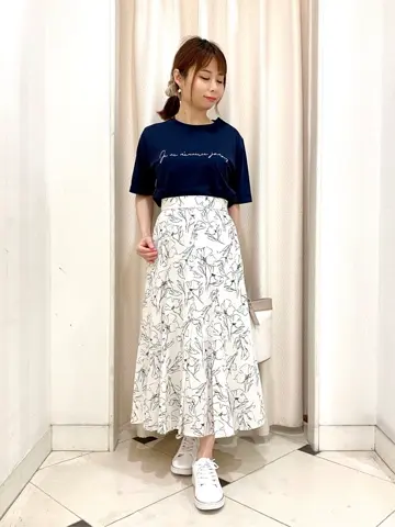 ANY SIS 横尾 コーディネート画像