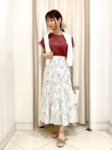 ANY SIS 横尾 コーディネート画像