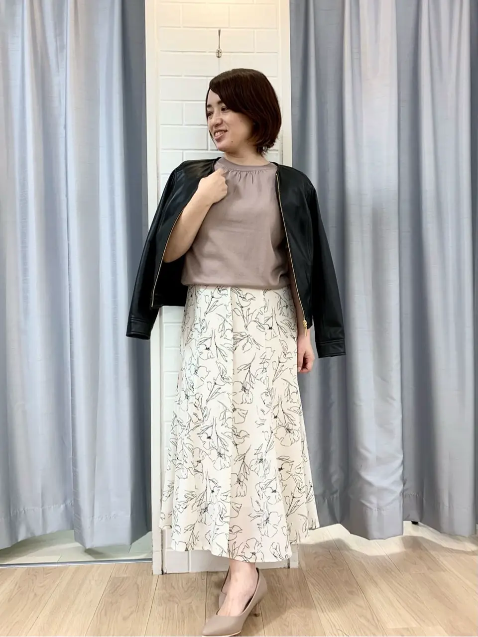 ANY SIS 丸岡 コーディネート画像