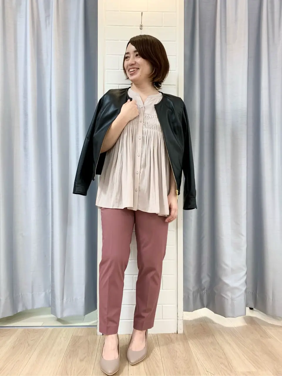 ANY SIS 丸岡 コーディネート画像