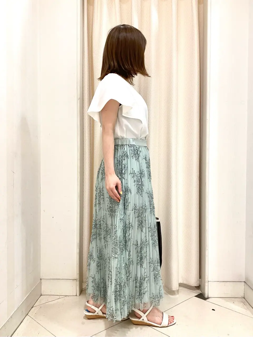 ANY SIS 横尾 コーディネート画像