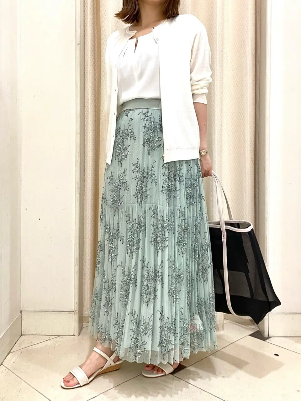 ANY SIS 横尾 コーディネート画像