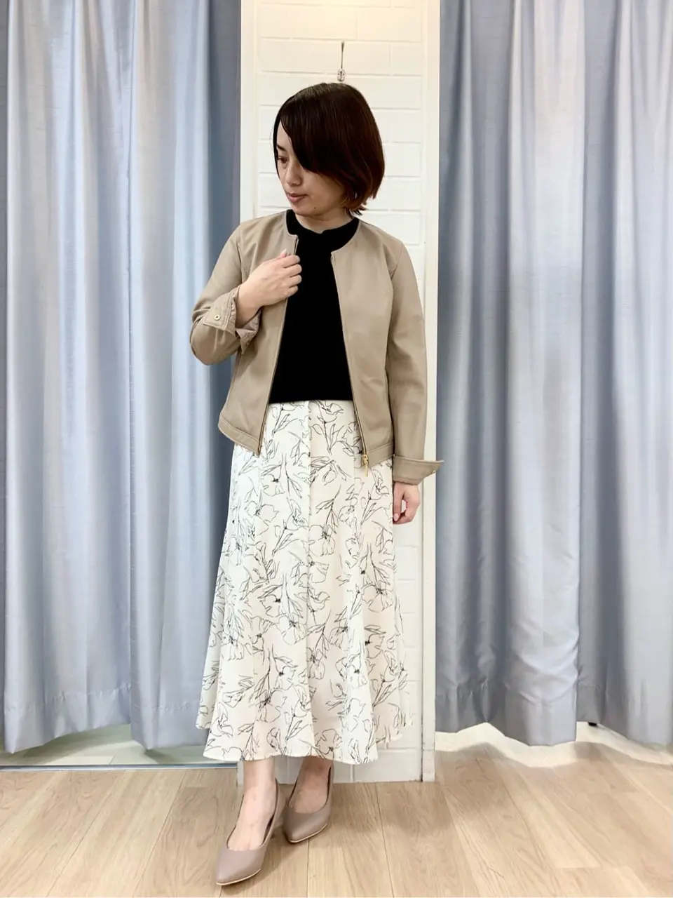 ANY SIS 丸岡 コーディネート画像