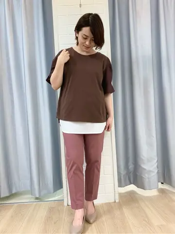 ANY SIS 丸岡 コーディネート画像