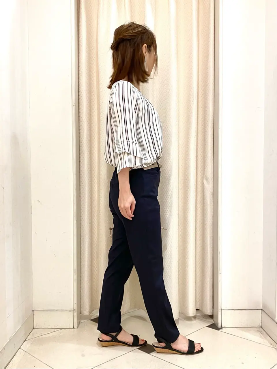 ANY SIS 横尾 コーディネート画像