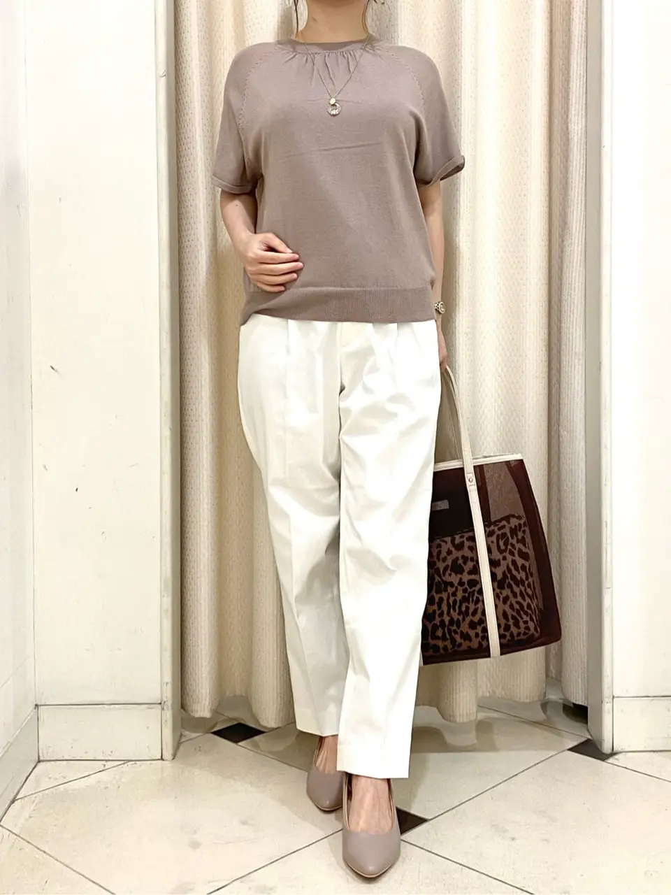 ANY SIS 横尾 コーディネート画像