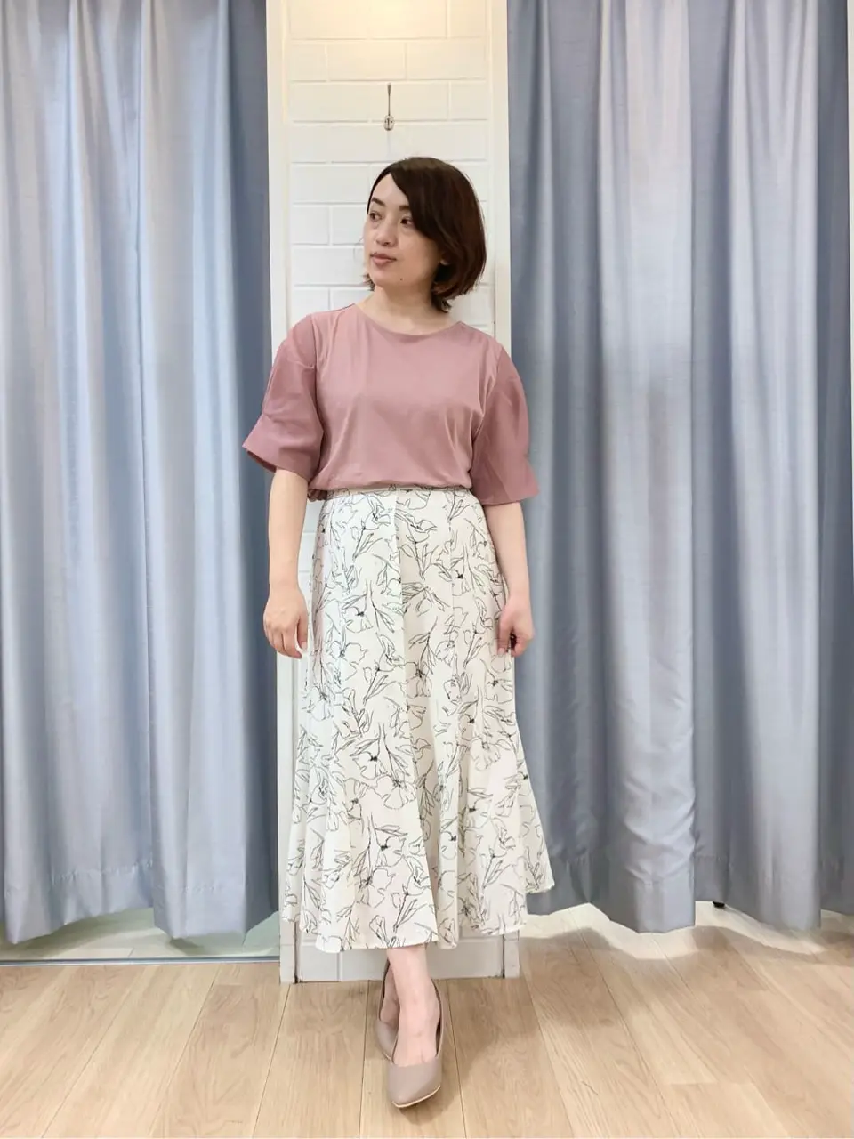 ANY SIS 丸岡 コーディネート画像