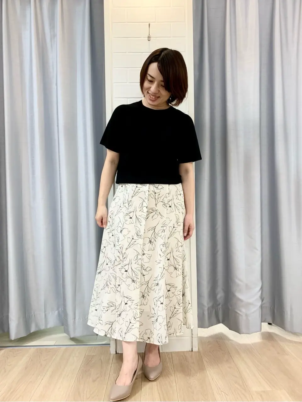 ANY SIS 丸岡 コーディネート画像