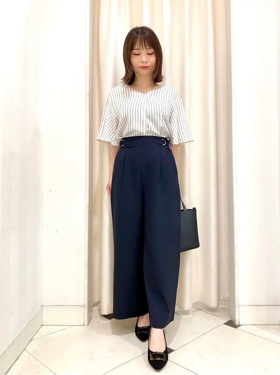 ANY SIS 横尾 コーディネート画像