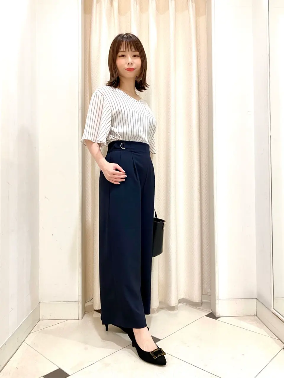 ANY SIS 横尾 コーディネート画像