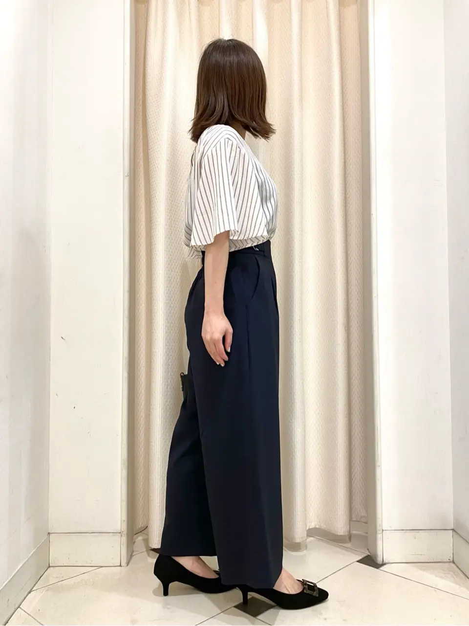 ANY SIS 横尾 コーディネート画像