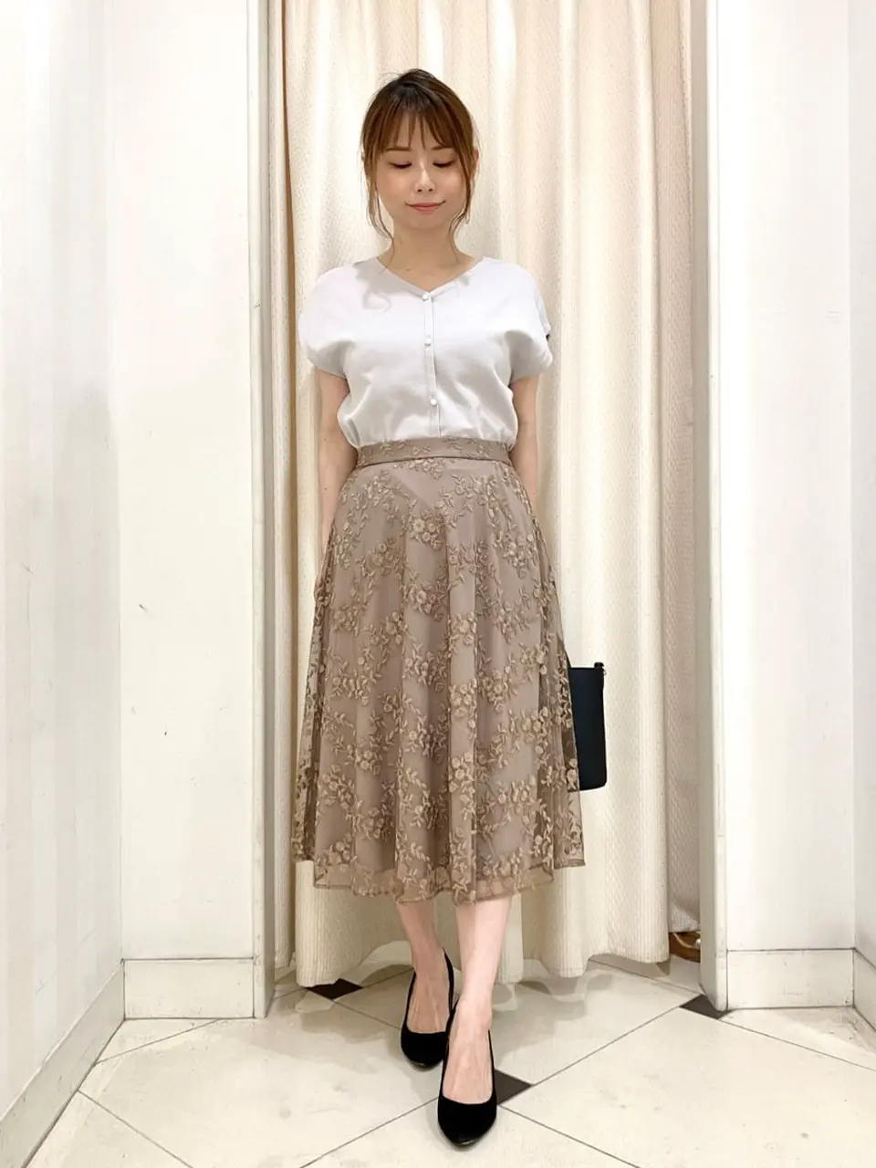 ANY SIS 横尾 コーディネート画像