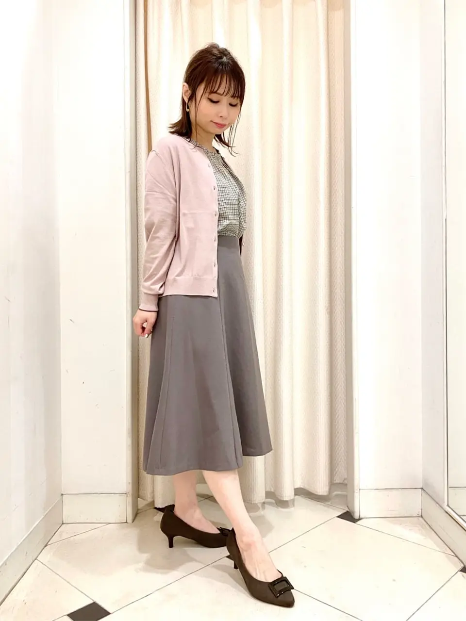 ANY SIS 横尾 コーディネート画像