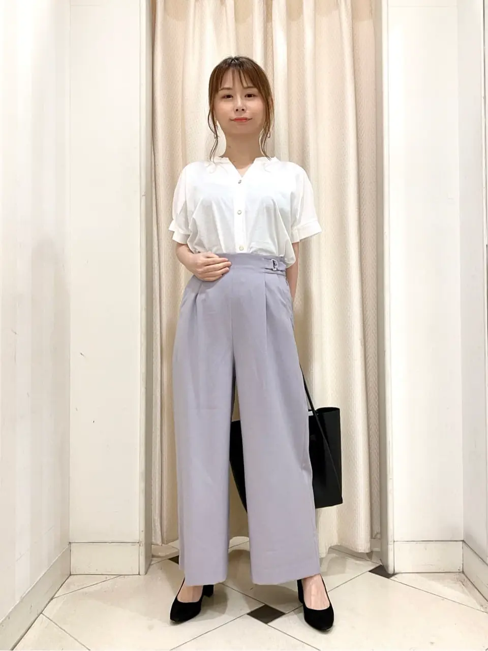 ANY SIS 横尾 コーディネート画像