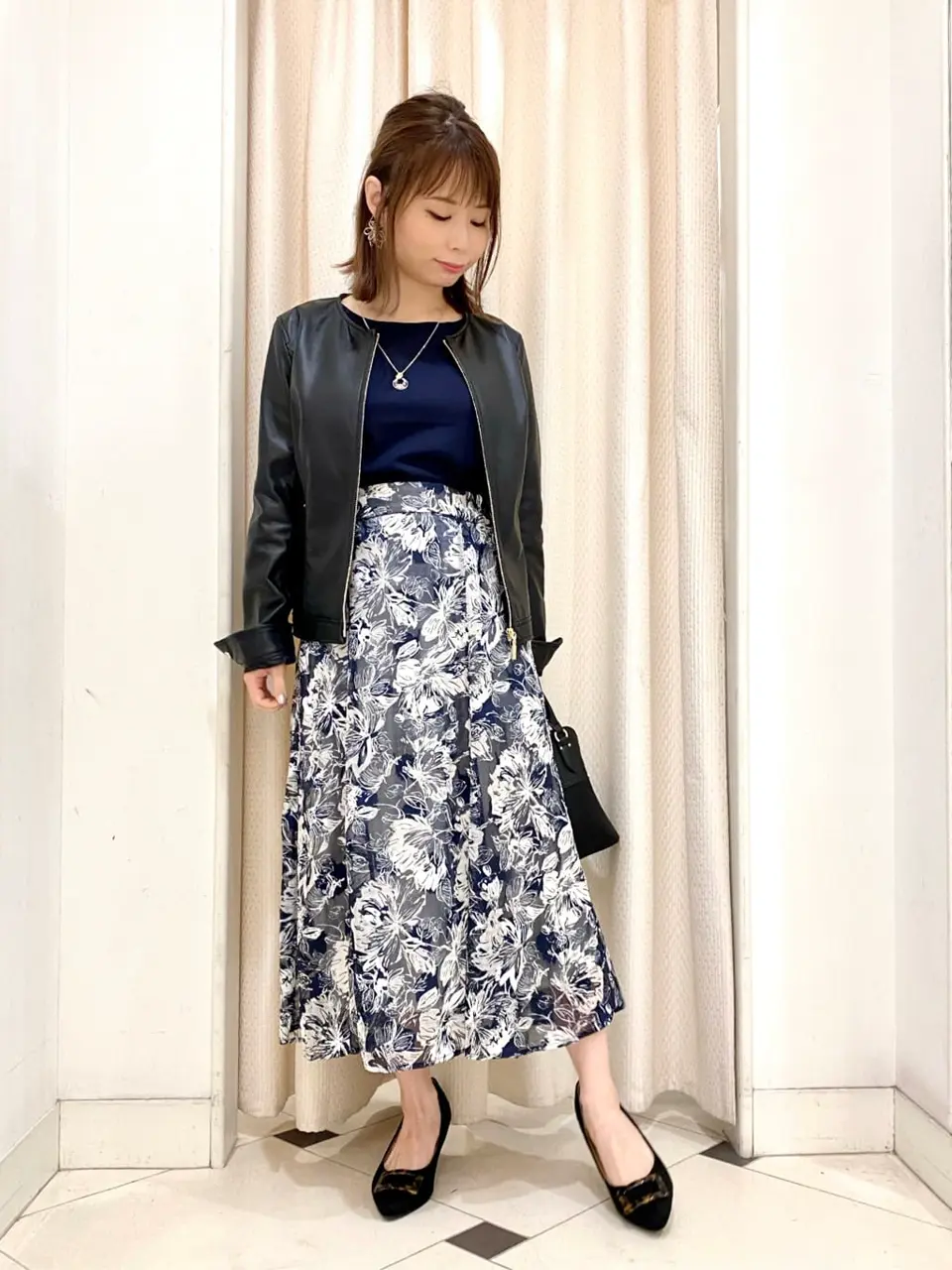 ANY SIS 横尾 コーディネート画像