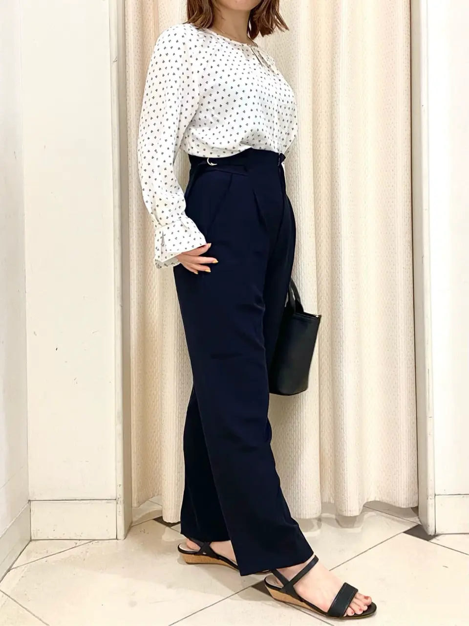 ANY SIS 横尾 コーディネート画像