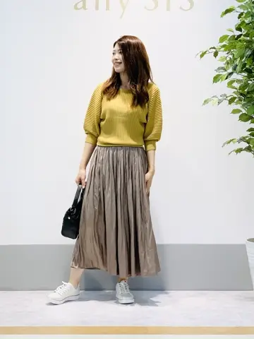 ANY SIS 岡本 コーディネート画像