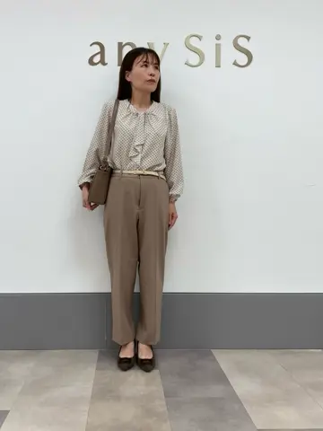 ANY SIS 長尾 コーディネート画像