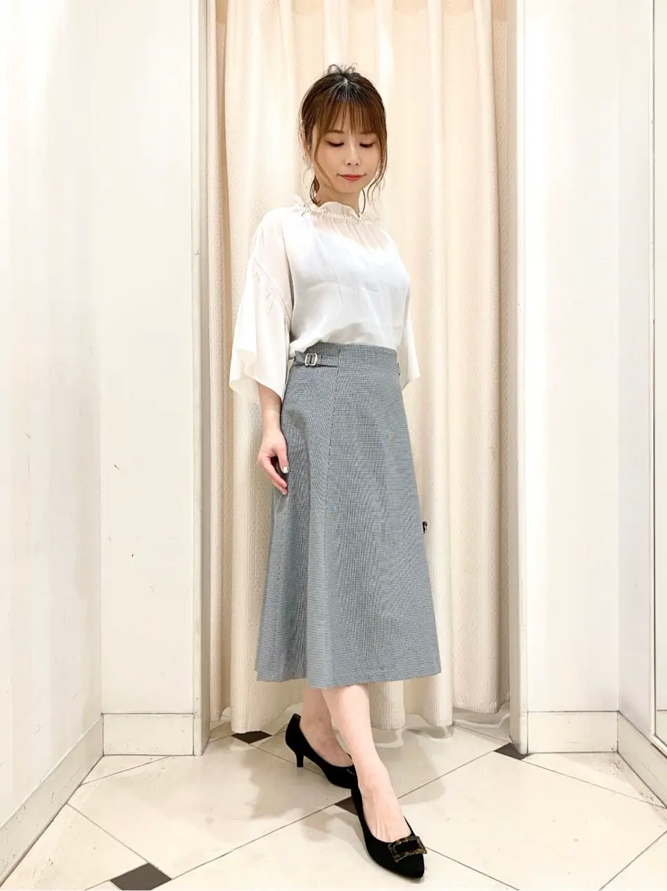 ANY SIS 横尾 コーディネート画像