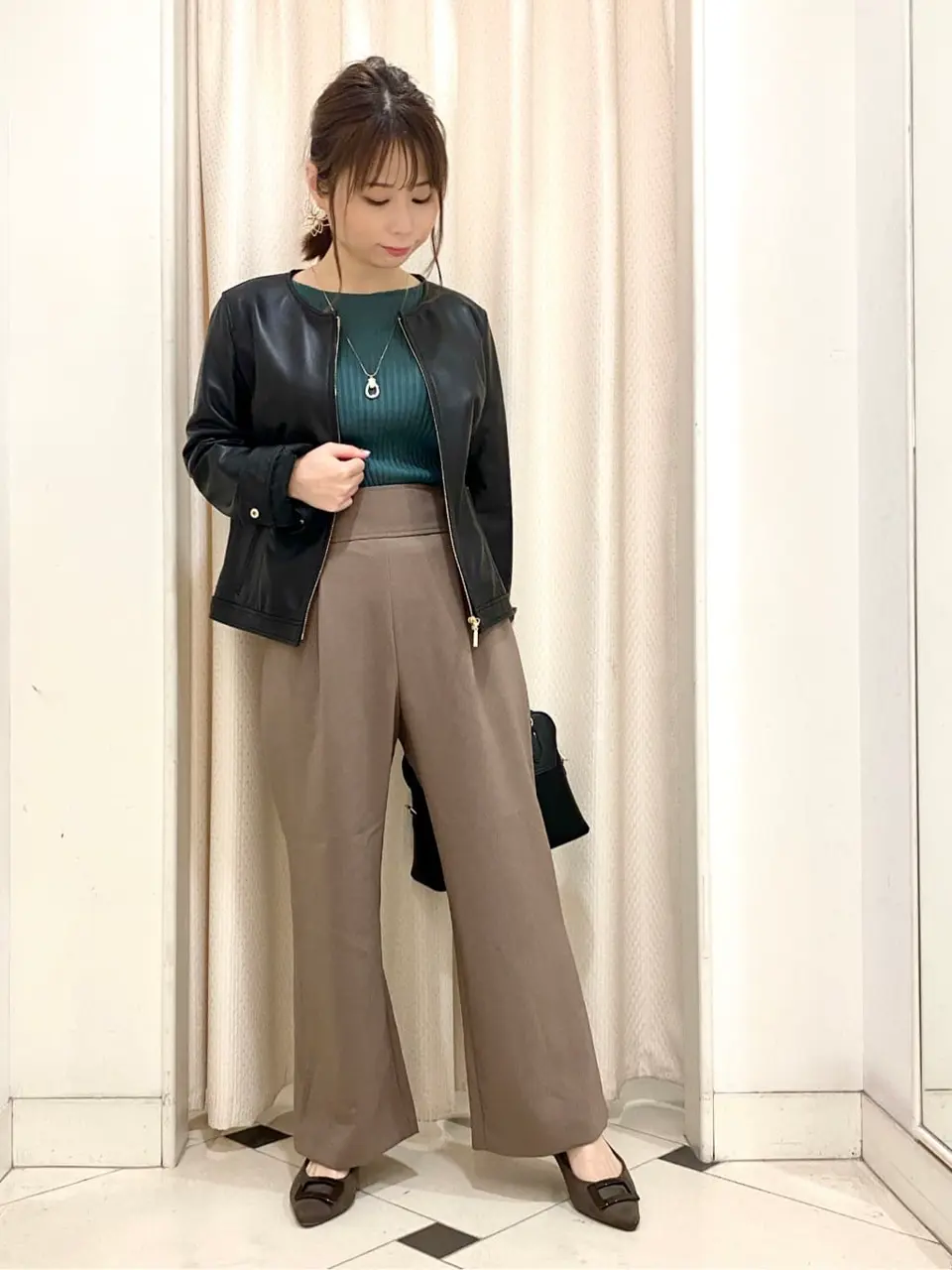 ANY SIS 横尾 コーディネート画像