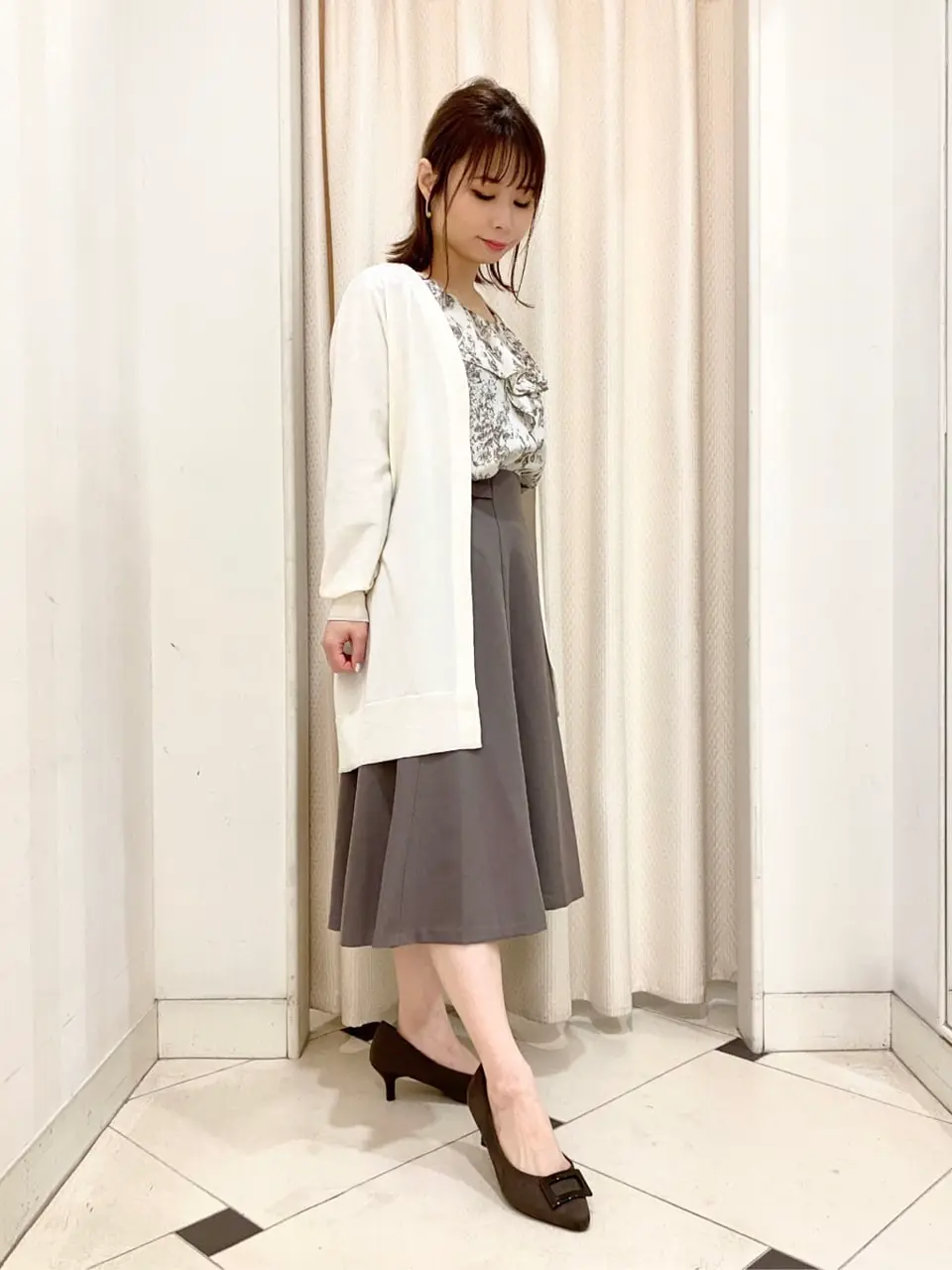 ANY SIS 横尾 コーディネート画像