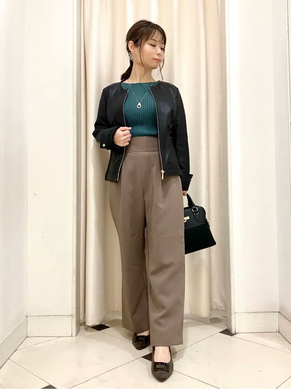 ANY SIS 横尾 コーディネート画像