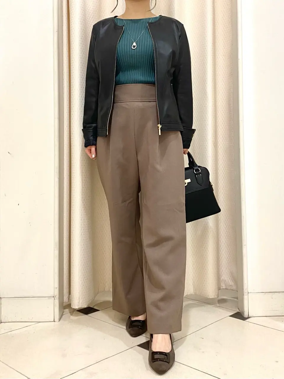 ANY SIS 横尾 コーディネート画像