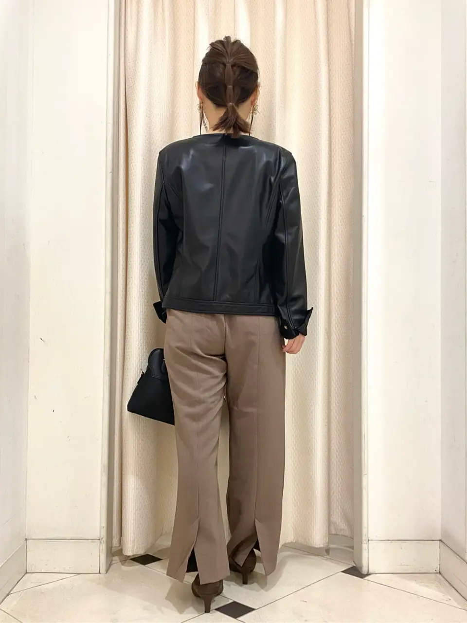 ANY SIS 横尾 コーディネート画像