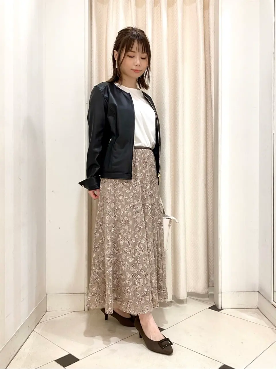 ANY SIS 横尾 コーディネート画像