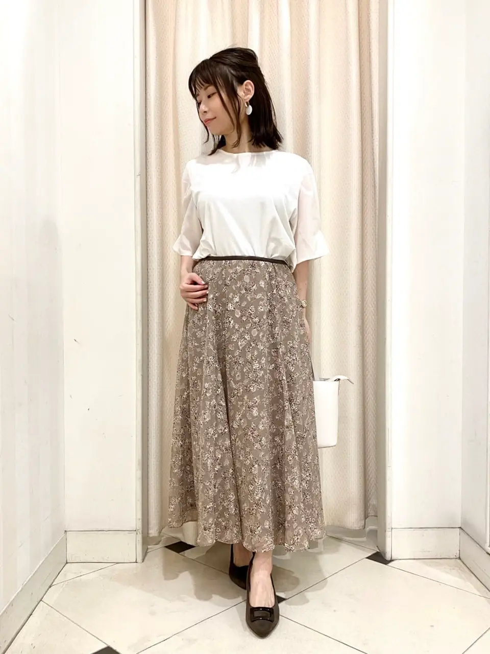 ANY SIS 横尾 コーディネート画像