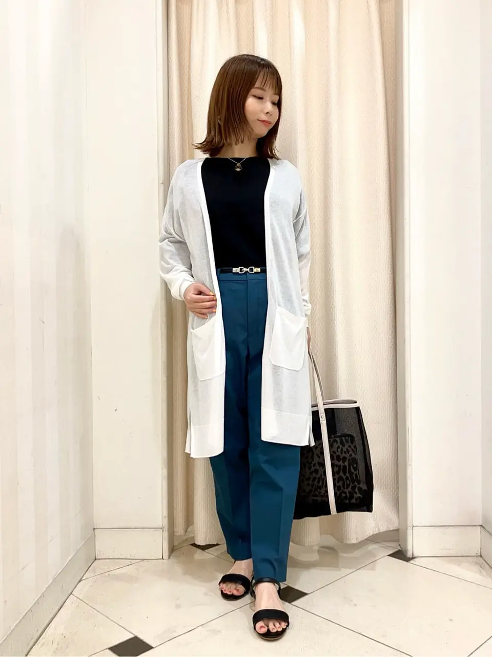 ANY SIS 横尾 コーディネート画像