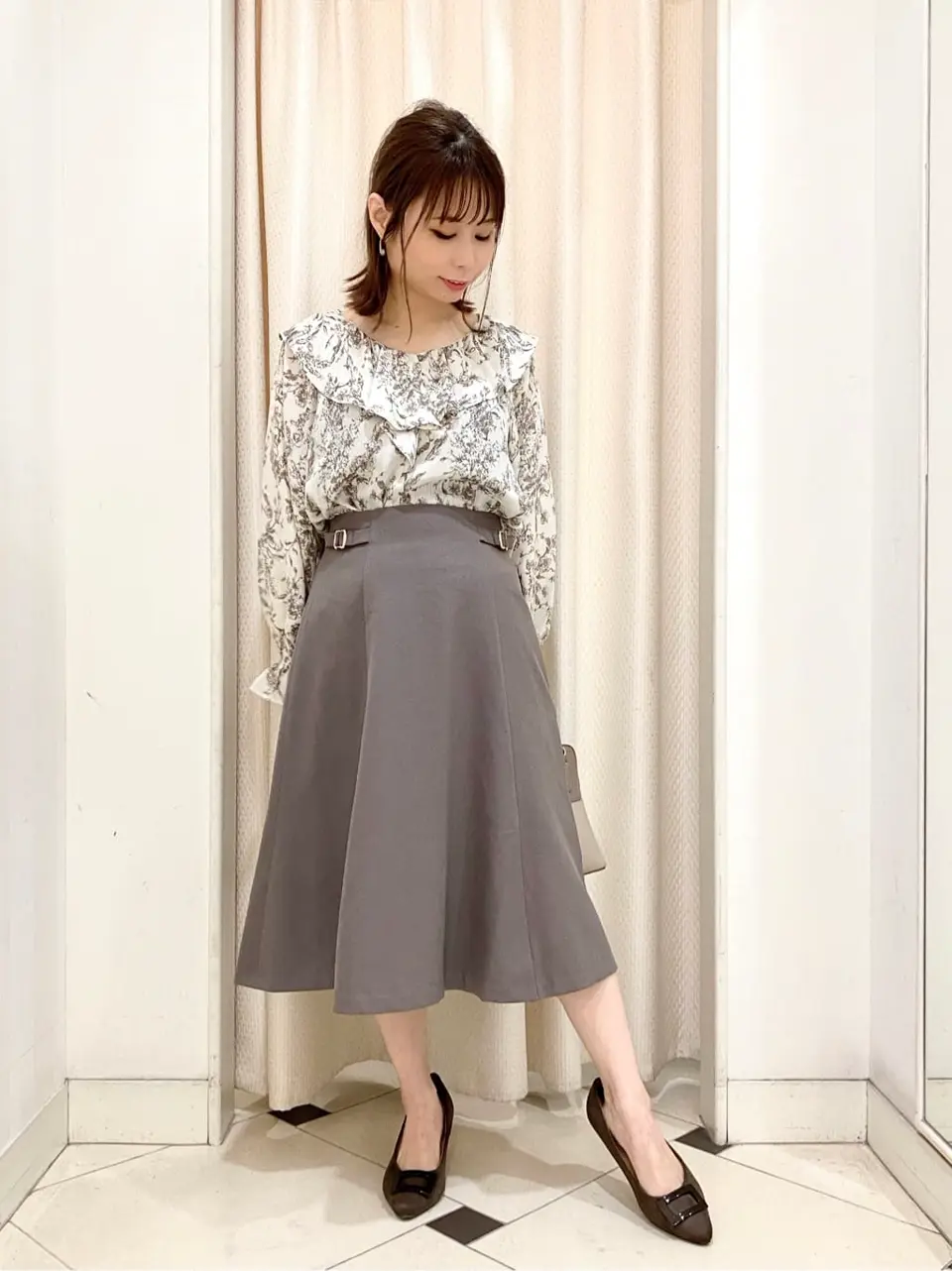 ANY SIS 横尾 コーディネート画像