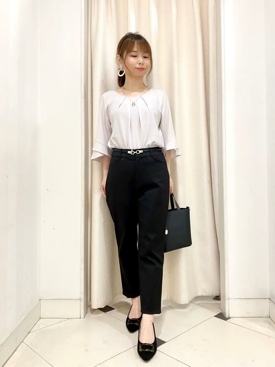 ANY SIS 横尾 コーディネート画像