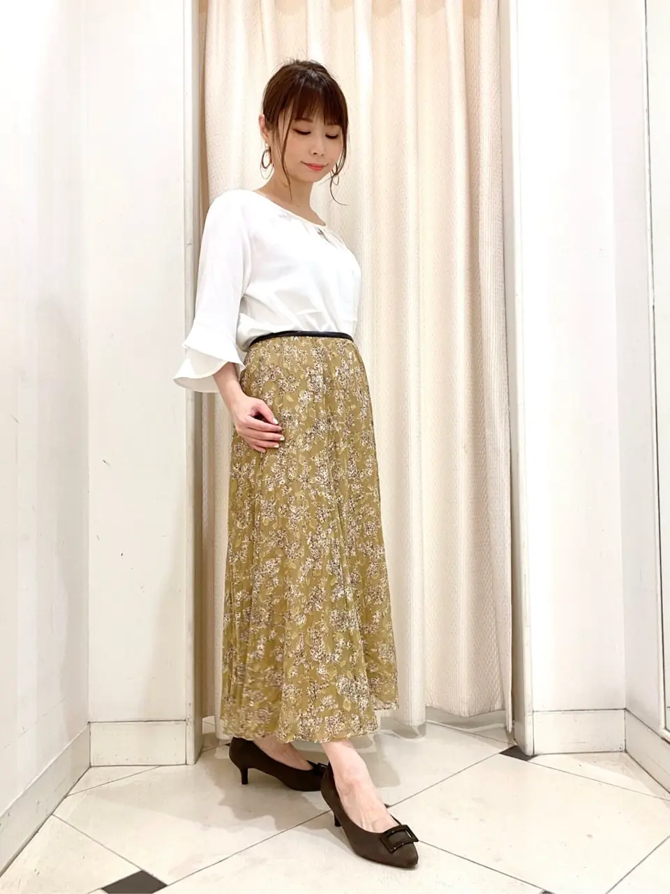 ANY SIS 横尾 コーディネート画像