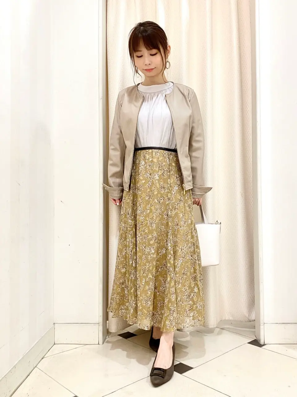 ANY SIS 横尾 コーディネート画像