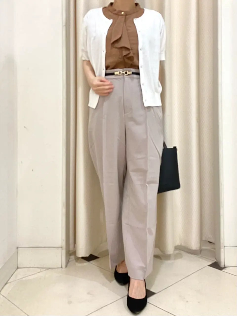 ANY SIS 横尾 コーディネート画像