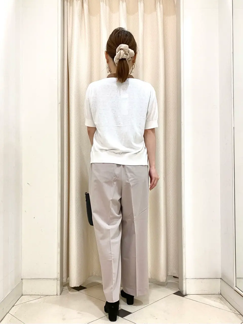 ANY SIS 横尾 コーディネート画像