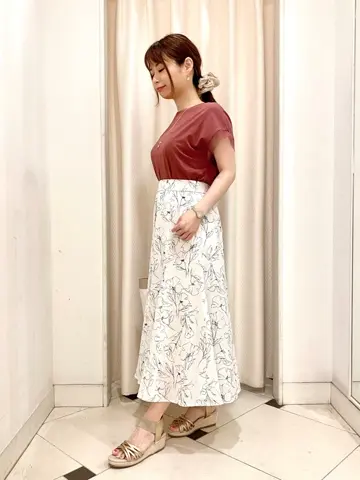 ANY SIS 横尾 コーディネート画像