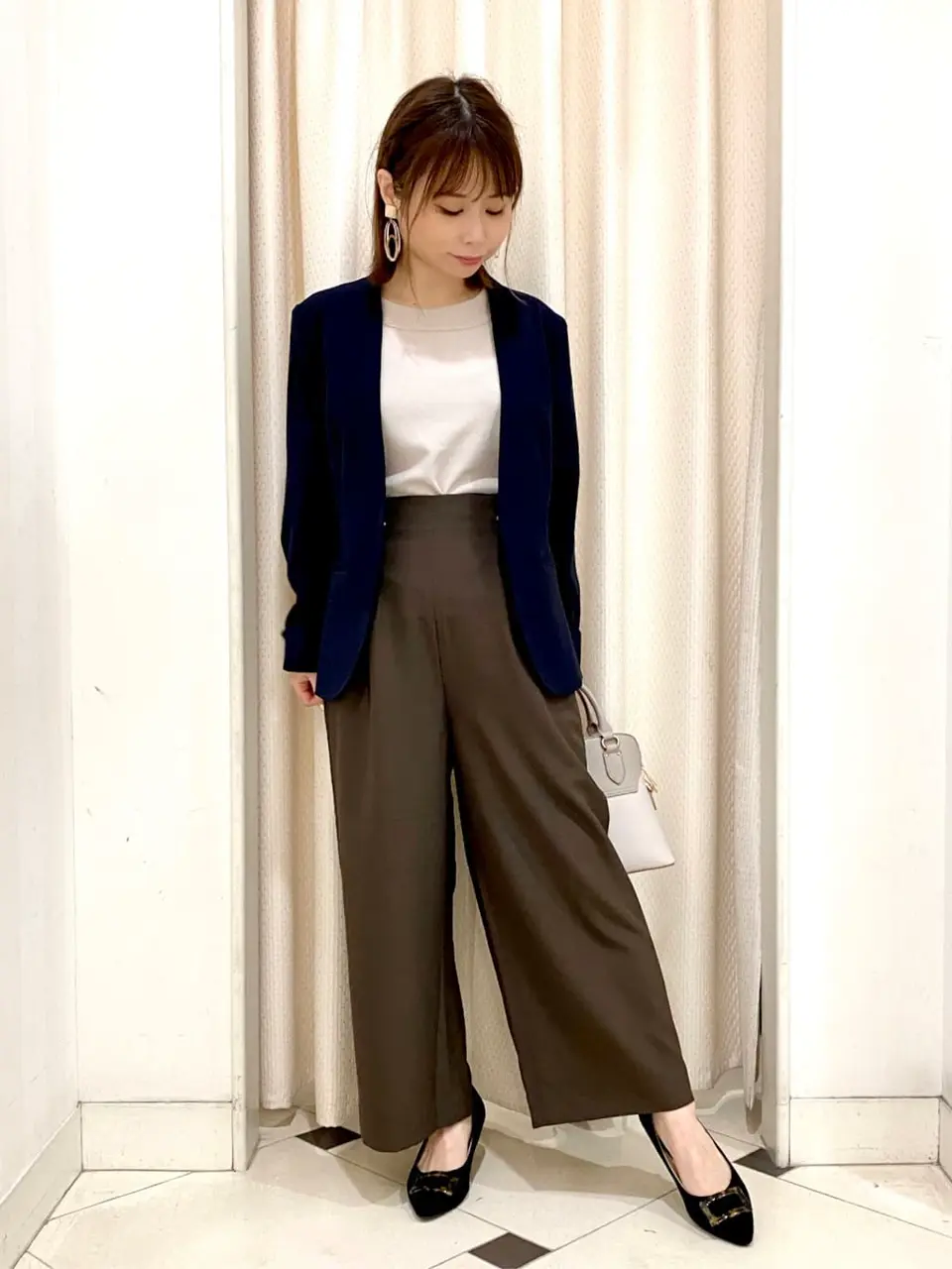 ANY SIS 横尾 コーディネート画像